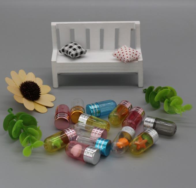 Mini Plastic Single Capsule Packaging vacío embotella para la medicina del perder-peso
