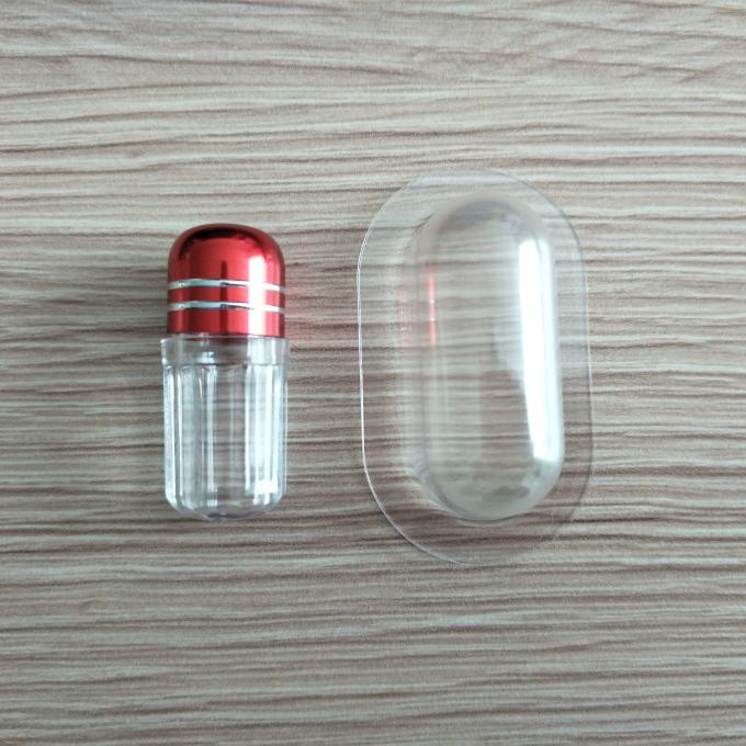 Botellas de empaquetado de la sola cápsula plástica vacía farmacéutica para las cápsulas sexuales herbarias del aumento