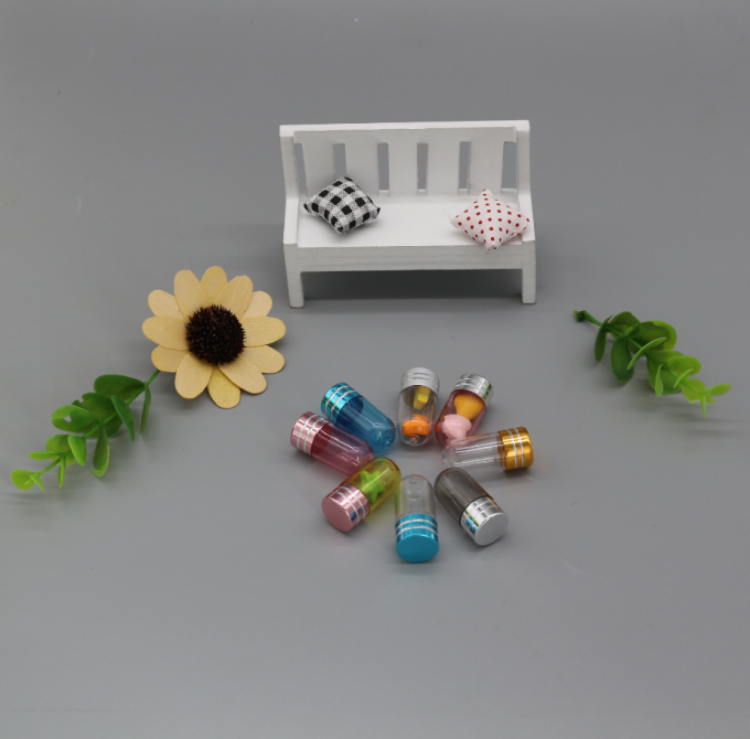 Cáscaras 2019 de la cápsula de las píldoras de Mini Empty Plastic Sexual Enhancement solas