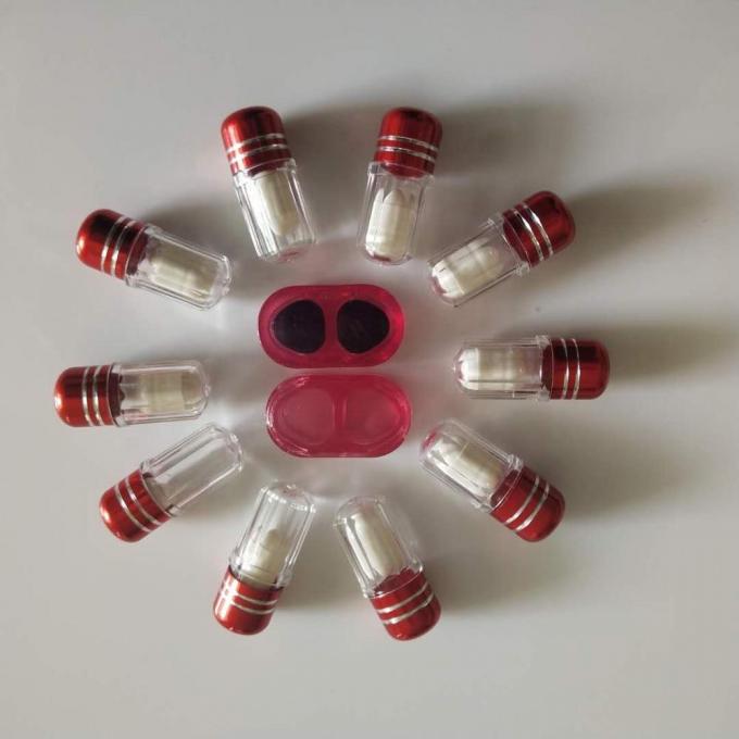 Cáscaras 2019 de la cápsula de las píldoras de Mini Empty Plastic Sexual Enhancement solas