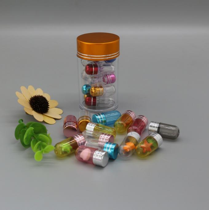 Mini Plastic Single Capsule Packaging vacío embotella para la medicina del perder-peso