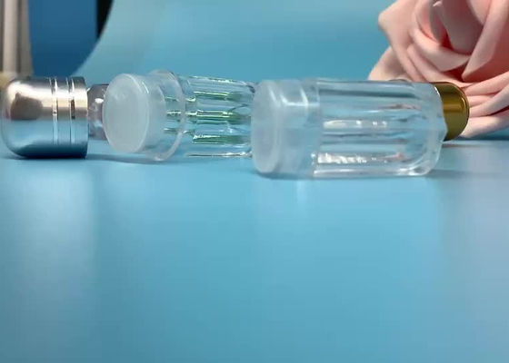 La sola cápsula farmacéutica descasca los pequeños frascos de aluminio de la píldora del casquillo 10ml