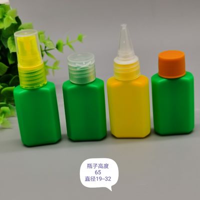 Pequeñas botellas plásticas verdes del OEM 150ml para la medicina