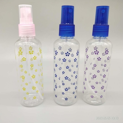 botellas plásticas vacías del espray del HDPE 100ml para el cosmético