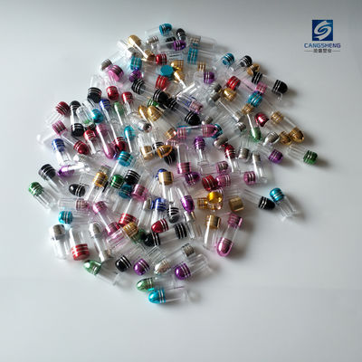 Cápsulas del oro del rinoceronte del SGS Mini Pill Bottles Plastic picosegundo 2g