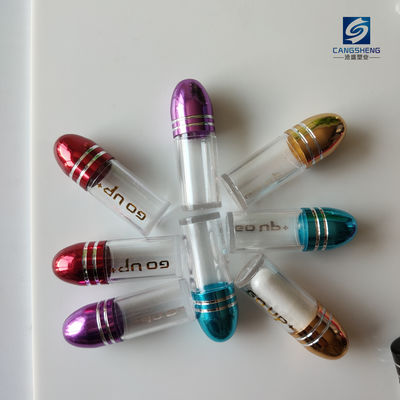 Cápsulas del oro del rinoceronte del SGS Mini Pill Bottles Plastic picosegundo 2g