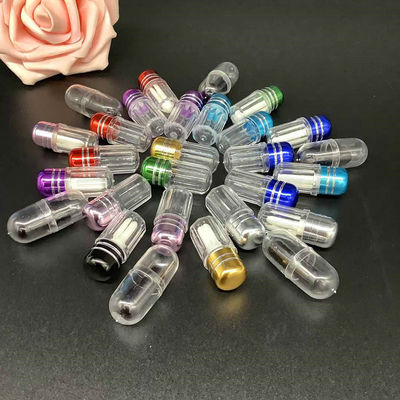 La sola cápsula farmacéutica descasca los pequeños frascos de aluminio de la píldora del casquillo 10ml