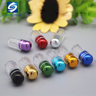 La sola cápsula farmacéutica descasca los pequeños frascos de aluminio de la píldora del casquillo 10ml