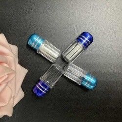 botellas de la medicina del plástico transparente 3ml