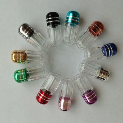 Las cáscaras vacías de la cápsula del ODM 15m m embotellan con las ampollas plásticas