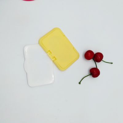 Tapas mojadas impermeables del trapo del bebé de Flip Lid FDA 65m m Repurpose del tejido