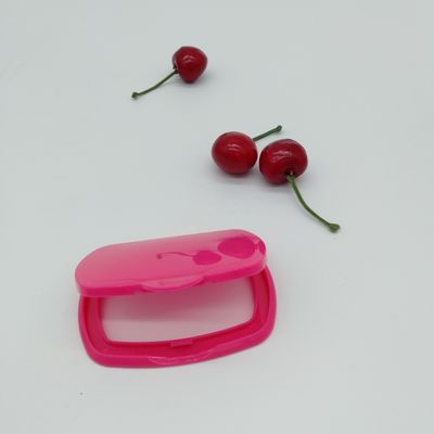 Tapas mojadas impermeables del trapo del bebé de Flip Lid FDA 65m m Repurpose del tejido