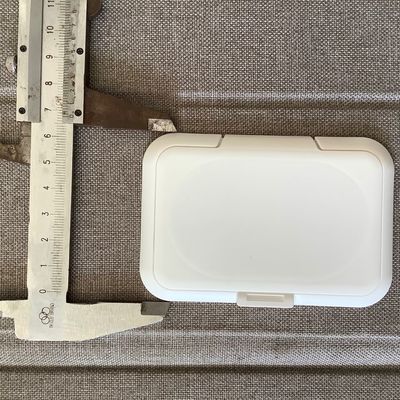 cubierta de caja no recargable mojada del trapo del polipropileno de la tapa de los trapos de 67m m