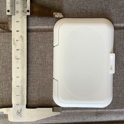 cubierta de caja no recargable mojada del trapo del polipropileno de la tapa de los trapos de 67m m