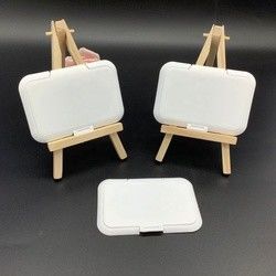 Tapas plásticas de los trapos de los tejidos del bebé del polipropileno mojado de la tapa ISO9001 100m m