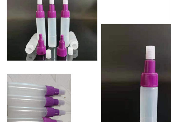 botellas plásticas plásticas del espray de los PP de las botellas reactivas de 8ml ISO9001 pequeñas