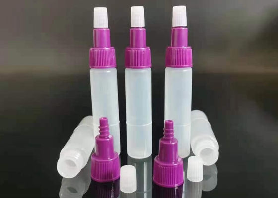 botellas plásticas plásticas del espray de los PP de las botellas reactivas de 8ml ISO9001 pequeñas