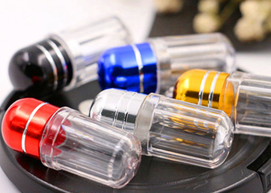 Solas botellas vacías plásticas de la cápsula del polipropileno 1g de las cápsulas de la píldora