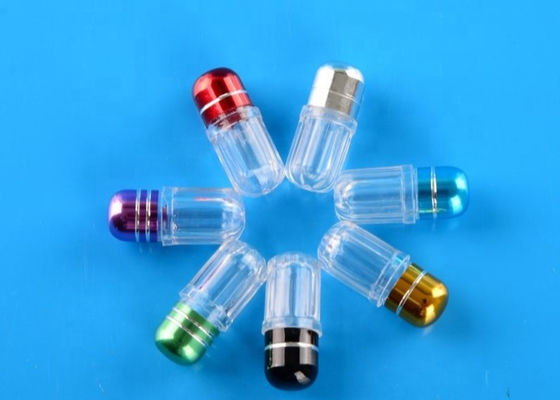 pequeños envases plásticos de la píldora 1g