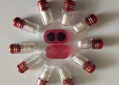 botellas de empaquetado de la cápsula 3g de 33m m