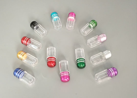 Empaquetado de la cápsula del OEM de las botellas de píldora del plástico transparente del picosegundo solo