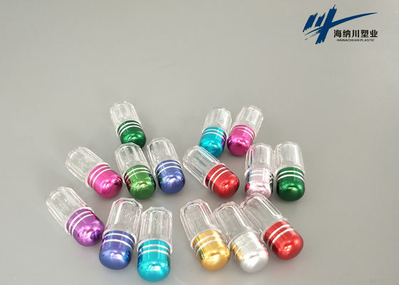 Empaquetado de la cápsula del OEM de las botellas de píldora del plástico transparente del picosegundo solo