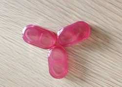 Empaquetado de la cápsula del OEM de las botellas de píldora del plástico transparente del picosegundo solo