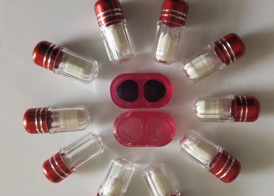 Cápsula Mini Pill Bottles de los pequeños envases plásticos de la píldora del SGS 2g sola