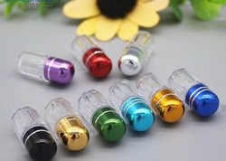 La cápsula vacía del OEM 2g descasca las ampollas plásticas Mini Pill Bottles