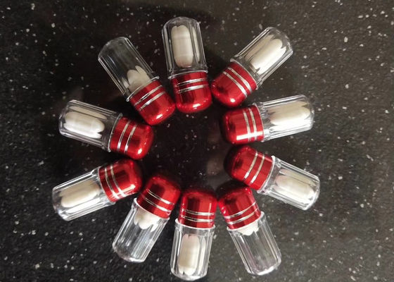 plástico octagonal de empaquetado del picosegundo de la forma de las botellas de la cápsula 2g de 15m m