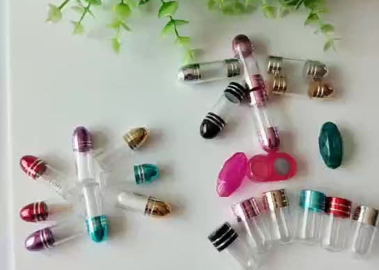 Las cáscaras vacías de la cápsula del ODM 15m m embotellan con las ampollas plásticas