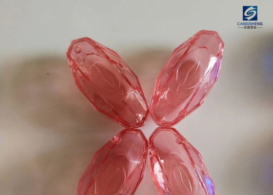 Botellas de píldora plásticas vacías del rosa 2ml 15m m para la sola cápsula