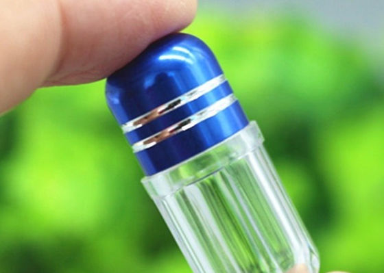 botella plástica del picosegundo del solo envase de la píldora 2ml de 14m m con el casquillo del metal