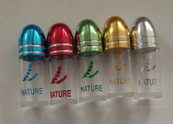 Botellas de empaquetado de la pequeña de la píldora del OEM cápsula plástica de los envases 14m m