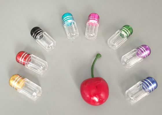 Botellas de empaquetado de la pequeña de la píldora del OEM cápsula plástica de los envases 14m m