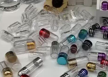 bala plástica Shell del paquete de ampolla de la botella de la cápsula 5g de 44m m
