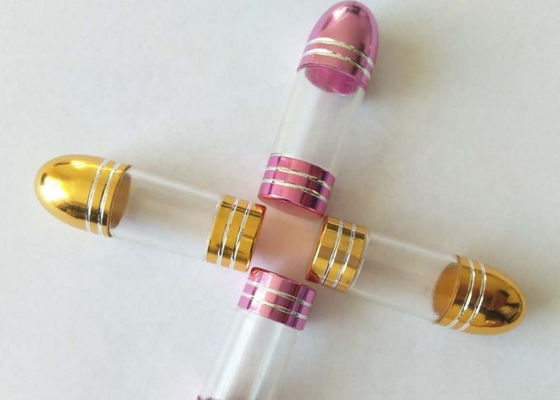 Pequeña cápsula de oro del suplemento de la atención sanitaria de las botellas de píldora del picosegundo sola