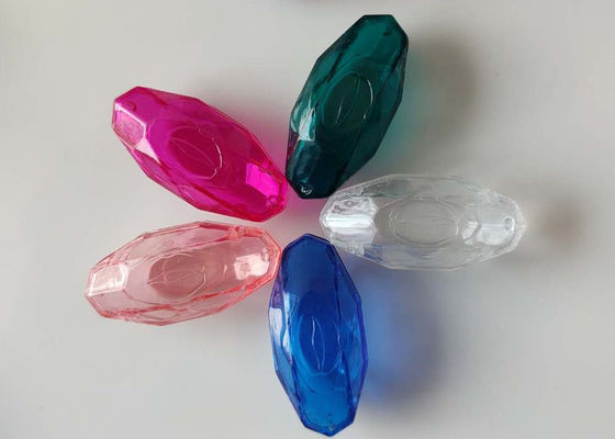 Botellas de píldora del plástico transparente de las botellas de píldora del polipropileno del rosa pequeñas 10ml