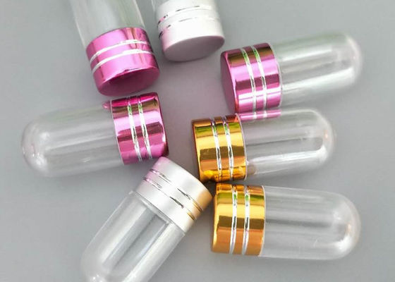 Cápsulas del oro del rinoceronte del SGS Mini Pill Bottles Plastic picosegundo 2g