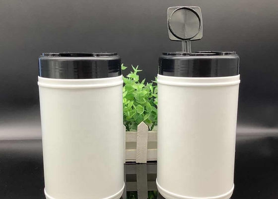 Trapos mojados de los trapos del HDPE del cilindro mojado de los cubos ISO9001 que empaquetan las botellas
