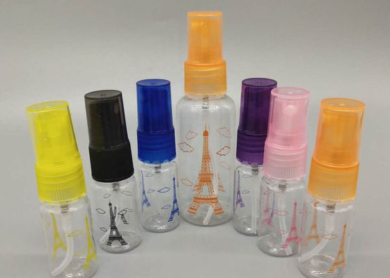 La loción plástica ISO9001 embotella la botella de perfume del espray de la bomba del polipropileno 5ml