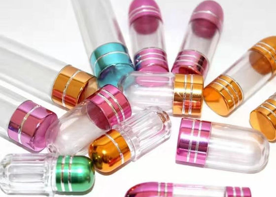 Botellas de píldora plásticas vacías del SGS 13m m una forma de la bala de la cápsula