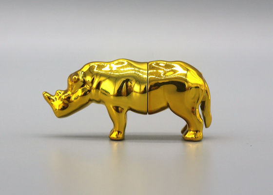 La sola cápsula del ABS 10g descasca la cápsula del oro del rinoceronte del papel de aluminio