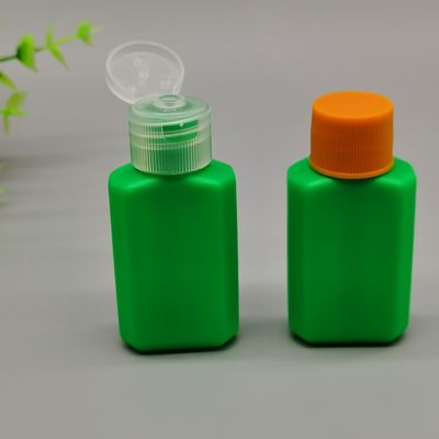 Pequeñas botellas plásticas verdes del OEM 150ml para la medicina